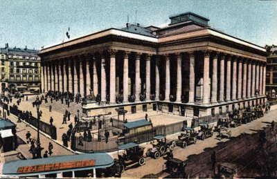 Paris: Exterior View of the Palais Brongniart by Anonymous Anonymous