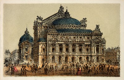 Paris 1874: The New Opera (Opera Garnier), Private Collection by Anonymous Anonymous