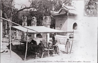 A Chinese Restaurateur - Photograph of the Beginning of the 20th Century - Private Collection by Anonymous Anonymous
