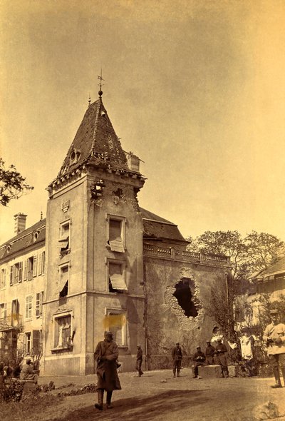 Photograph from a personal album of an infantry lieutenant during the first months of the First World War by Anonymous Anonymous