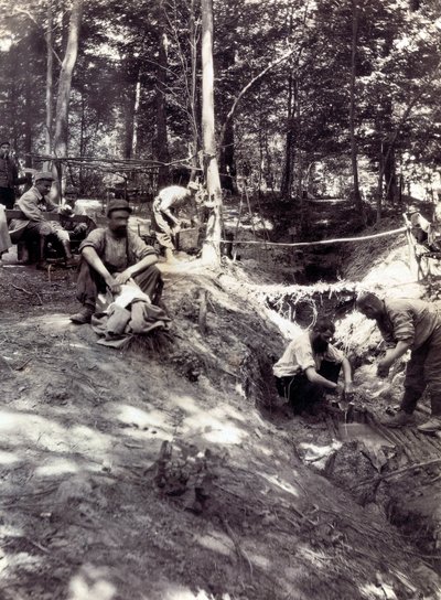 Photograph from a Personal Album of an Infantry Lieutenant During the First Months of the First World War by Anonymous Anonymous