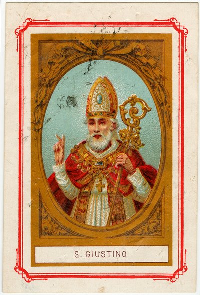 Pious image: Giustino di Chieti by Anonymous Anonymous
