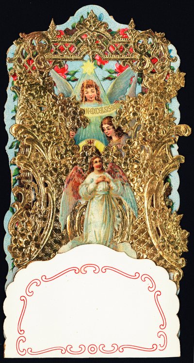 Pious image: Glory to God. Chromolithography. Private collection by Anonymous Anonymous