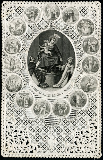 Lady of the Rosary of Pompei by Anonymous Anonymous