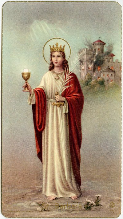 Saint Barbara by Anonymous Anonymous