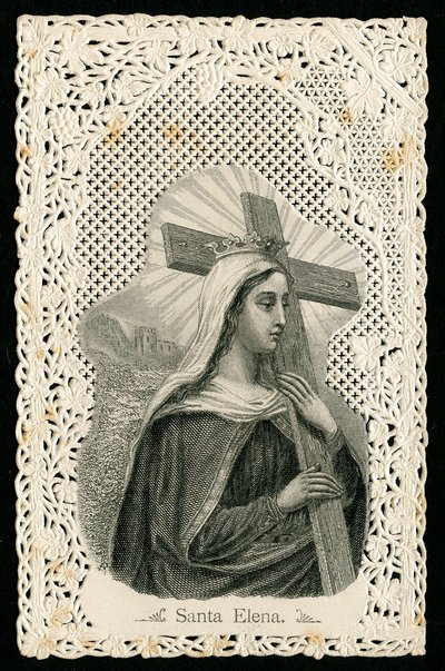Pious image: St Helena, mother of Constantine the great by Anonymous Anonymous