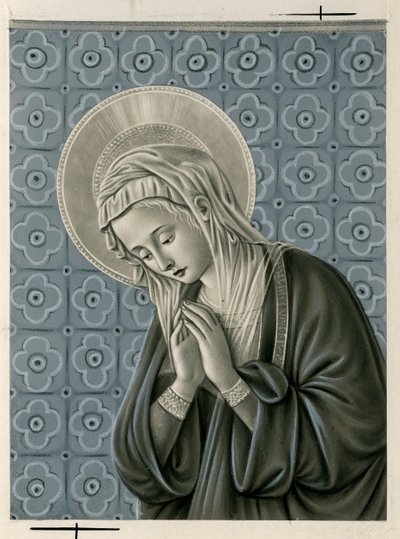 Virgin Mary by Anonymous Anonymous