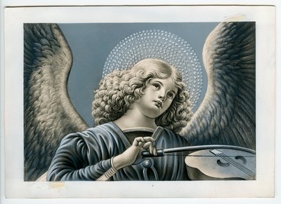 A musician angel by Anonymous Anonymous