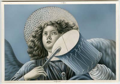 A musician angel by Anonymous Anonymous
