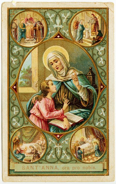 Scenes from the Life of St Anne: The Wedding, the Birth of Mary, the Presentation to the Temple, and the Death by Anonymous Anonymous