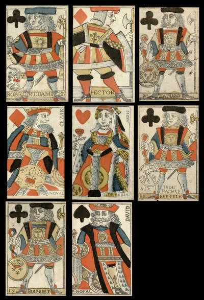 Playing Cards with Historical Figures by Anonymous Anonymous