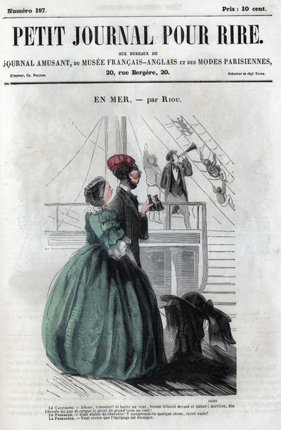 Political and Social Cartoon During the Second Empire: 