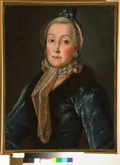Portrait of Countess Anna Danilovna Trubetskaya by Anonymous Anonymous