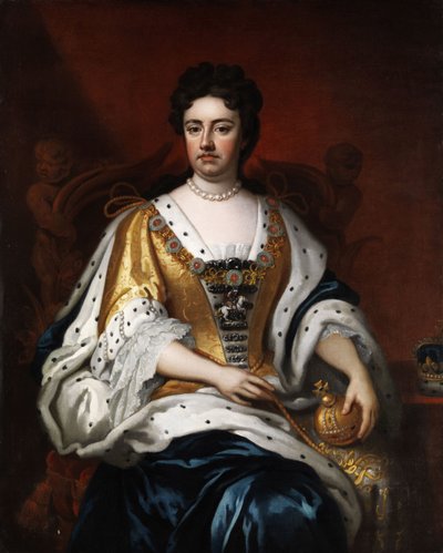 Portrait of Queen Anne by Anonymous Anonymous