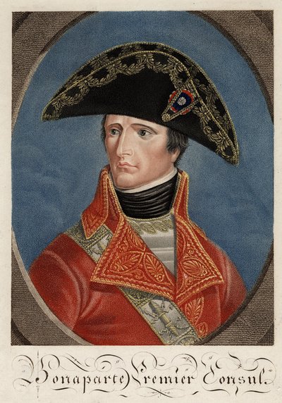 Napoleon Bonaparte as First Consul of France by Anonymous Anonymous