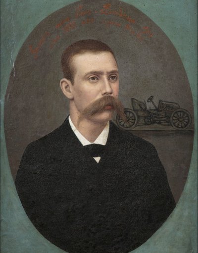 Portrait of the French Racing Driver Henri Fournier by Anonymous Anonymous