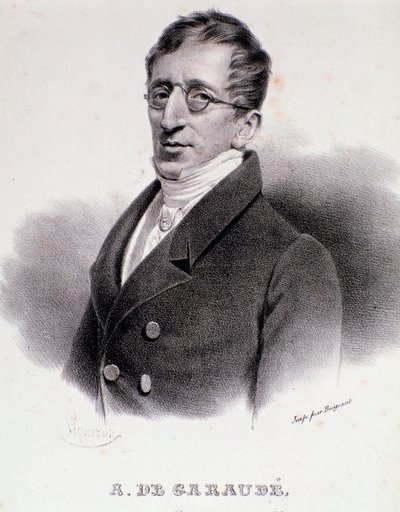 Portrait of Alexis de Garaude (1779-1852), French Composer by Anonymous Anonymous
