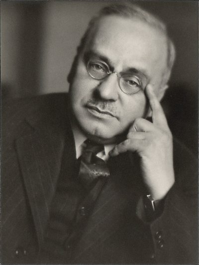 Portrait of Alfred Adler, Anonymous. Photograph by Anonymous Anonymous