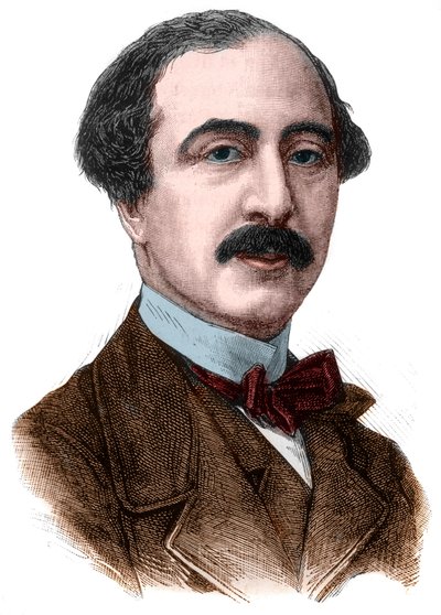 Portrait of Anatole Prevost Paradol, French journalist and politician (1829-1870) by Anonymous Anonymous