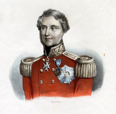 Portrait of Baron Raglan by Anonymous Anonymous