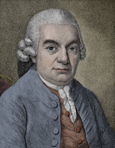 Portrait of Carl Philipp Emanuel Bach, German composer by Anonymous Anonymous