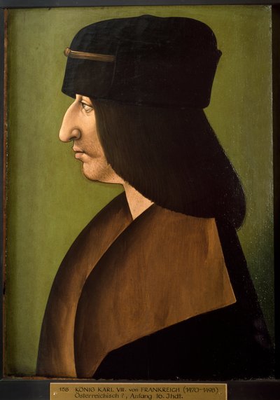 Portrait of Charles VIII of France by Anonymous Anonymous