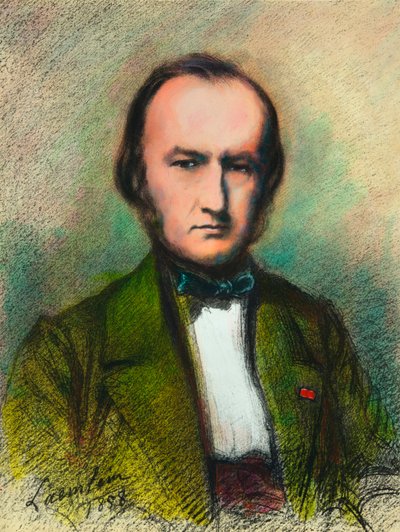 Portrait of Claude Bernard (1813-1878) Physician and Physiologist by Anonymous Anonymous