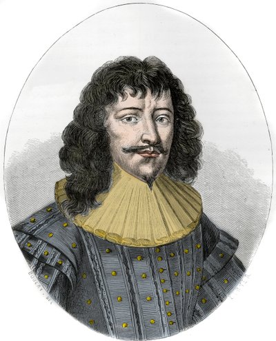 Portrait of Francois-Henri de Montmorency-Bouteville, called Marshal de Luxembourg by Anonymous Anonymous