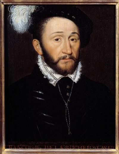 Portrait of Francois III de la Rochefoucauld, governor of Champagne by Anonymous Anonymous