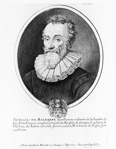 Portrait of Francois de Malherbe, French Poet by Anonymous Anonymous