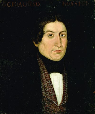 Portrait of Gioacchino Rossini (1792-1868) by Anonymous Anonymous