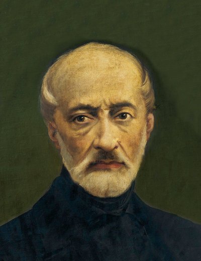 Portrait of Giuseppe Mazzini, Italian Politician and Nationalist by Anonymous Anonymous