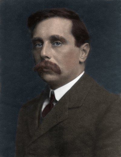 Portrait of H. G. Wells (Herbert George Wells, 1866-1946) by Anonymous Anonymous