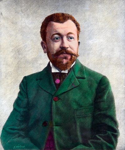 Portrait of Henri Lavedan (1859-1940) Journalist and Playwright - Private Collection by Anonymous Anonymous