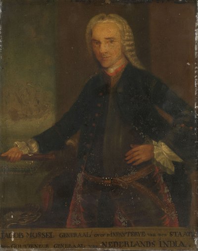 Portrait of Jacob Mossel by Anonymous Anonymous