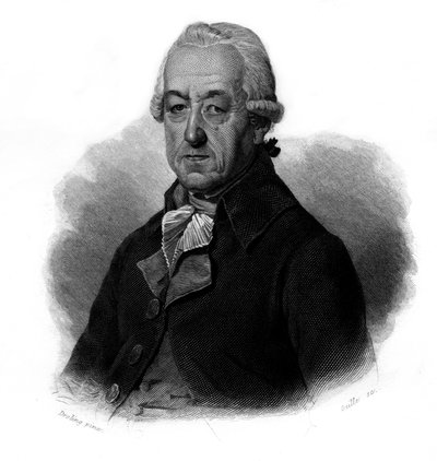 Portrait of Jean-Georges Reber (1731-1816) French industrialist in 