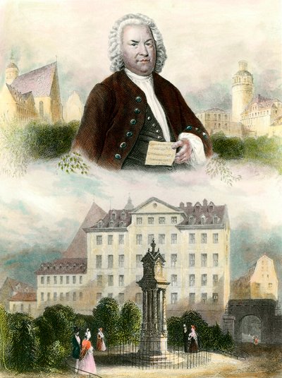 Portrait of Johann Sebastian Bach by Anonymous Anonymous