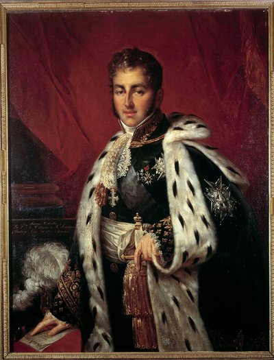 Portrait of Jules Auguste Armand Marie, Prince de Polignac (1780-1847) by Anonymous Anonymous
