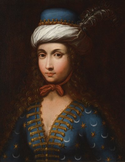 Portrait of Lady Mary Wortley Montagu by Anonymous Anonymous