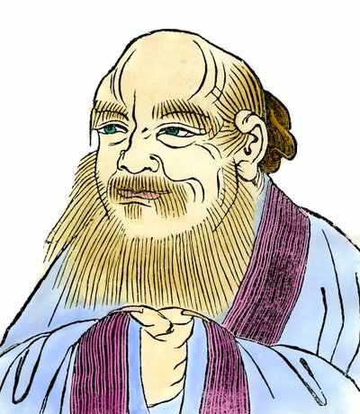 Portrait of Lao Tseu (605-520 BC), Chinese philosopher by Anonymous Anonymous