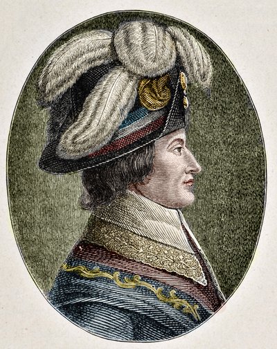 Portrait of Lazarus Nicolas Marguerite Carnot (1753-1823), French politician. by Anonymous Anonymous
