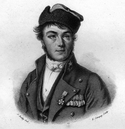 Portrait of Louis Brune (1807-1843), rescuer from Rouen by Anonymous Anonymous