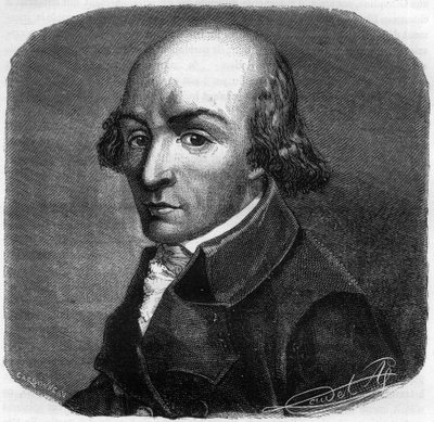 Portrait of Pierre Florent Louvet, dit Louvet de la Somme (1757-1818), French politician - Engraving in Histoire des Girondins by Alphonse de Lamartine (1790-1869) 1865-1866 - Private collection by Anonymous Anonymous