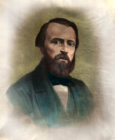 Portrait of Pierre Larousse (1817-1875) by Anonymous Anonymous