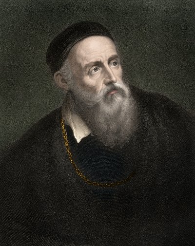 Portrait of Titian by Anonymous Anonymous
