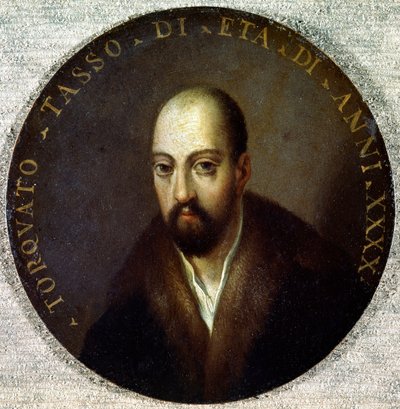 Portrait of Torquato Tasso by Anonymous Anonymous