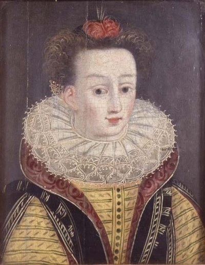 Portrait of a lady with ruff, late 16th century by Anonymous Anonymous