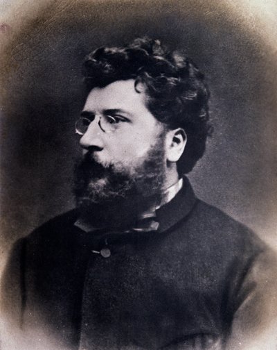 Portrait of Georges Bizet by Anonymous Anonymous