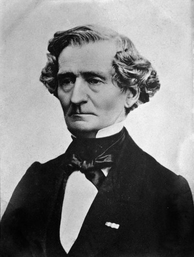 Portrait of English composer Hector Berlioz by Anonymous Anonymous