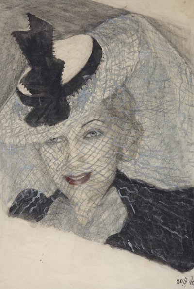 Portrait of the Actress Lyubov Orlova by Anonymous Anonymous